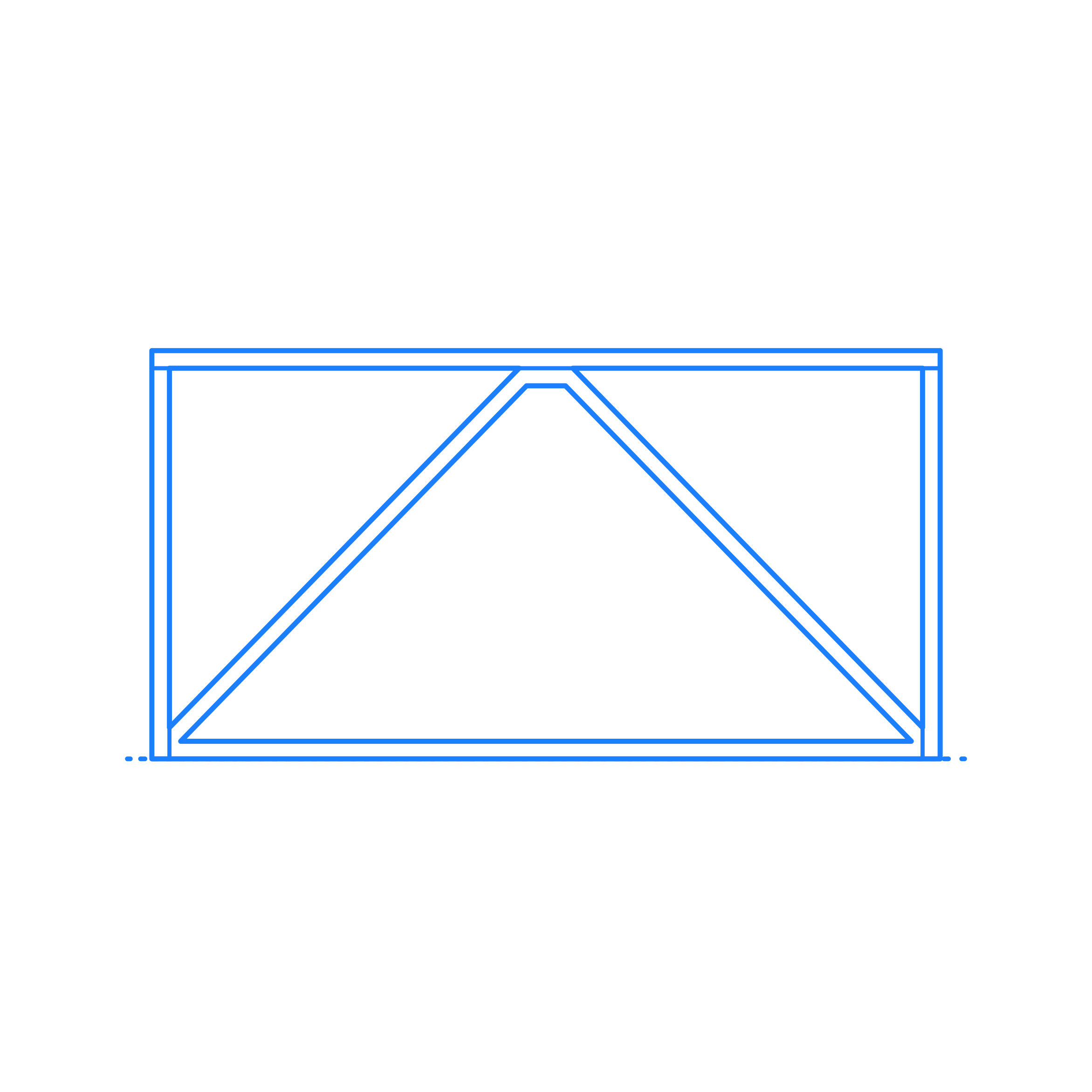 Furniture Desks Blu Dot Strut Table Medium Outline Svg File Free Vectors